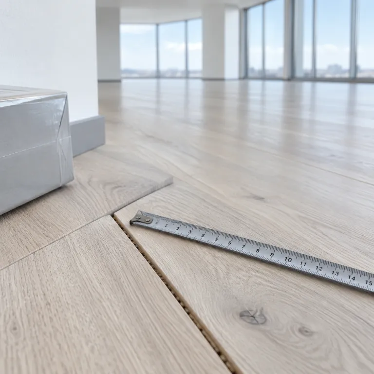 Come calcolare quanti metri quadrati copre una confezione di parquet in ufficio